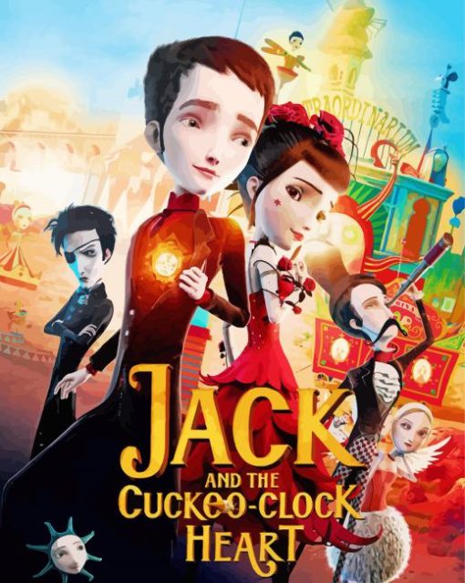 Jack And The Cuckoo Clock Poster paint by number