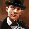 Jeremy Brett Art paint by number