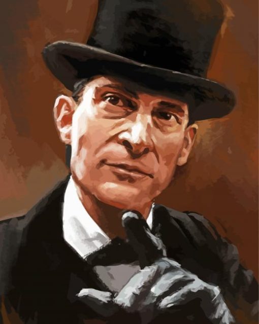 Jeremy Brett Art paint by number