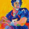 John Elway By Leroy Neiman paint by number