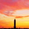 Jones Beach Tower At Sunset paint by number