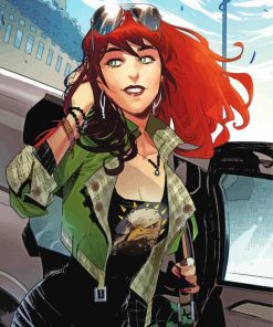 Mary Jane Watson paint by number