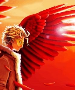 My Hero Academia Hawks Keigo Takami paint by number