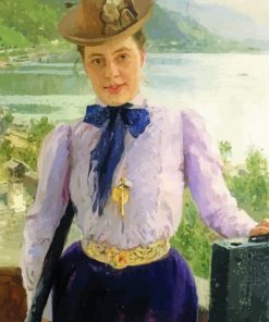 Natalia Nordmann By Ilya Repin paint by number