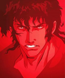 Ninja Scroll Character Art paint by number