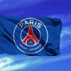 Paris Saint Germain Flag paint by number