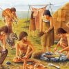 Prehistory Family Art paint by number