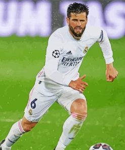 Real Madrid Player Nacho Fernandez paint by number