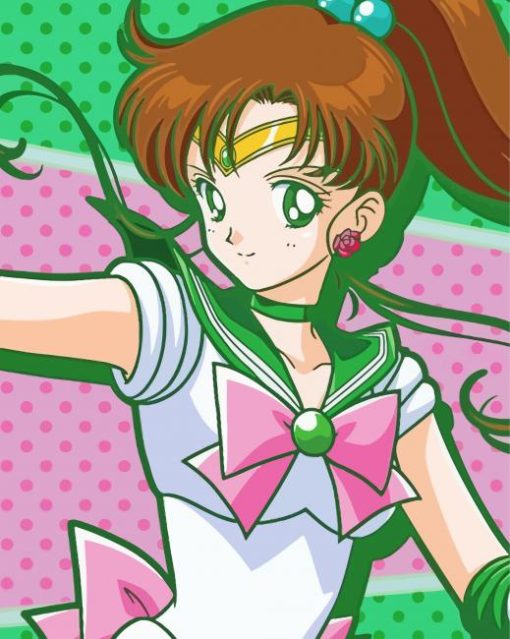 Sailor Jupiter paint by number