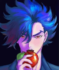 Sk8 Adam Eating Apple Art paint by number