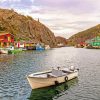 Sunset Over Quidi Vidi paint by number