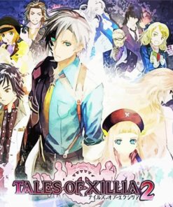 Tales of Xillia Game Poster paint by number