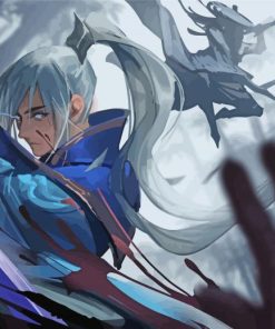 Talon League Of Legends paint by number