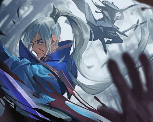 Talon League Of Legends paint by number