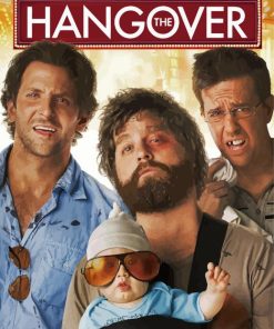 The Hangover Movie Poster paint by number