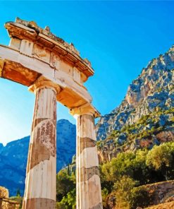 Tholos Of Delphi Olympia paint by number