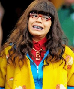 Ugly Betty Character paint by number