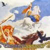 Valkyries Norse Mythology By Emil Doepler paint by number