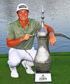 Viktor Hovland Champion paint by number