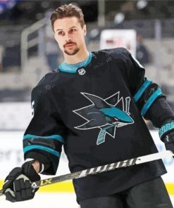 Aesthetic Erik Karlsson paint by number