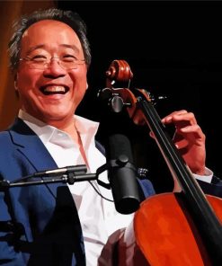 Aesthetic Yo Yo Ma paint by number