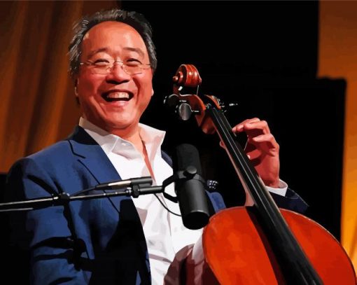 Aesthetic Yo Yo Ma paint by number