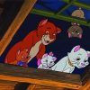 Aristocats Disney Cat paint by number