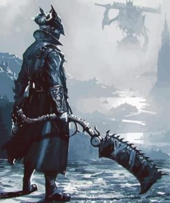 Bloodborne Game Art paint by number