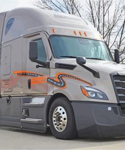 Cool Freightliner Truck paint by number