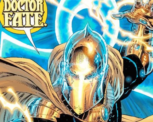 Doctor Fate paint by number