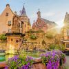 Eguisheim Buildings paint by number