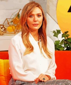 Elizabeth Olsen paint by number