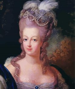 Gorgeous Marie Antoinette Art paint by number