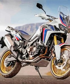 Motorcycles Honda Africa Twin paint by number