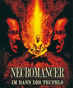 Necromancer Movie Poster paint by number