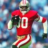 Retro Jerry Rice paint by number