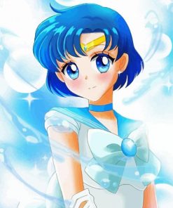 Sailor Mercury paint by number