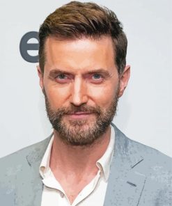 Actor Richard Armitage paint by number