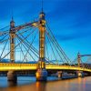 Albert Bridge paint by number