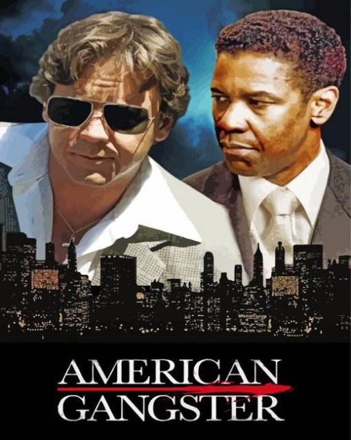 American Gangster Movie Poster Paint by number