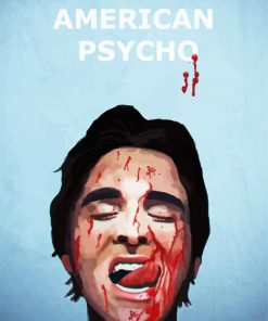 American Psycho Movie Poster paint by number