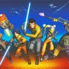 Animated Serie Star Wars Rebels Paint by number