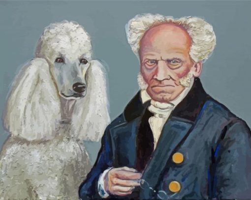 Arthur Schopenhauer And Atman paint by number