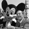 Black And White Walt Disney And Mickey paint by number