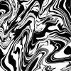 Black And White Abstract paint by number