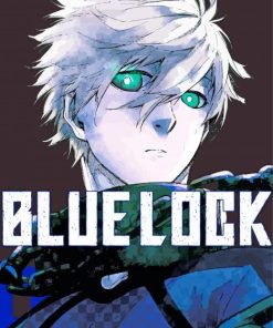 Blue Lock Anime Poster paint by number