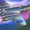 Bristol Beaufighter Aircraft paint by number