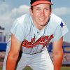 Brooks Robinson Baltimore Orioles paint by number