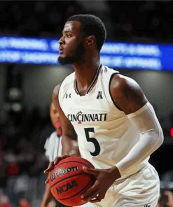 Cincinnati Bearcats Basketballer paint by number