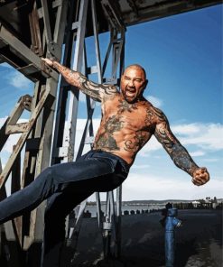 Dave Bautista paint by number